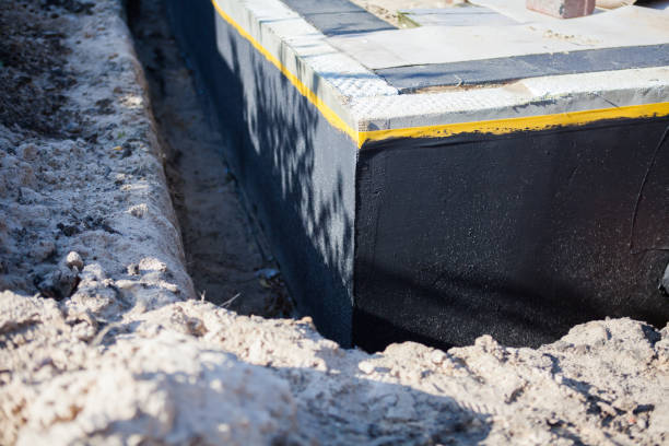 Residential Foundation Crack Repair installation at a Sterling, GA home by SJ Waterproofing Pros